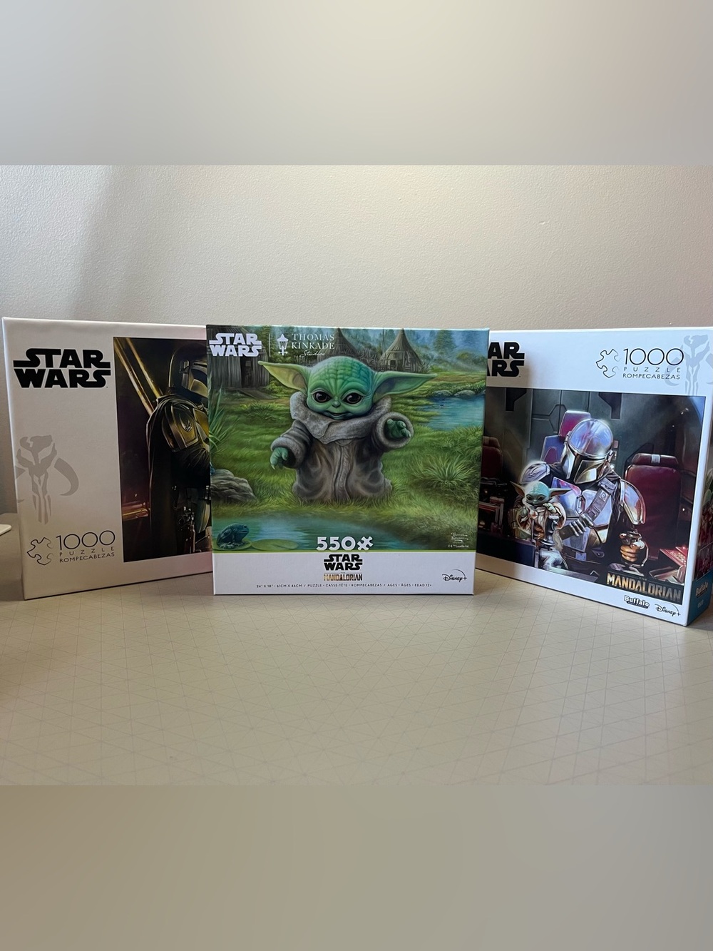 Bundle of 3 Star Wars The Mandalorian Puzzles